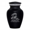 Train Keepsake Urn - Jet Black