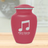 Music Note Sharing Urn - Rose Pink