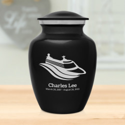 Cruise Ship Sharing Urn - Jet Black