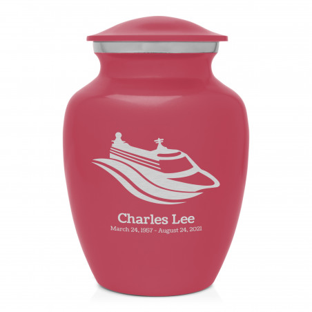 Cruise Ship Sharing Urn - Rose Pink