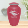 Cruise Ship Cremation Urn - Rose Pink
