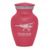 Airplane Keepsake Urn - Rose Pink