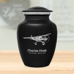 Airplane Sharing Urn - Jet Black