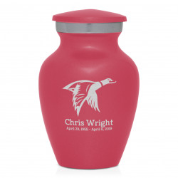 Duck Keepsake Urn - Rose Pink