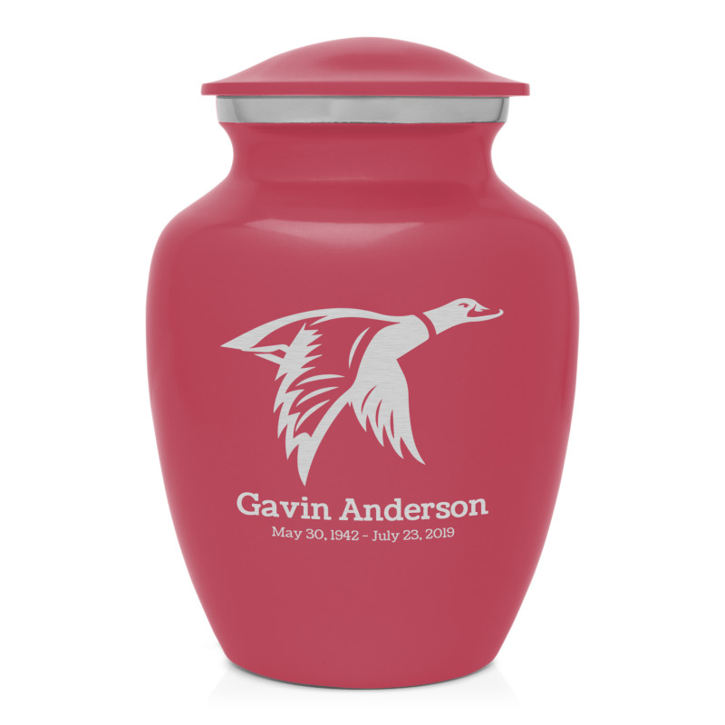 Duck Sharing Urn - Rose Pink