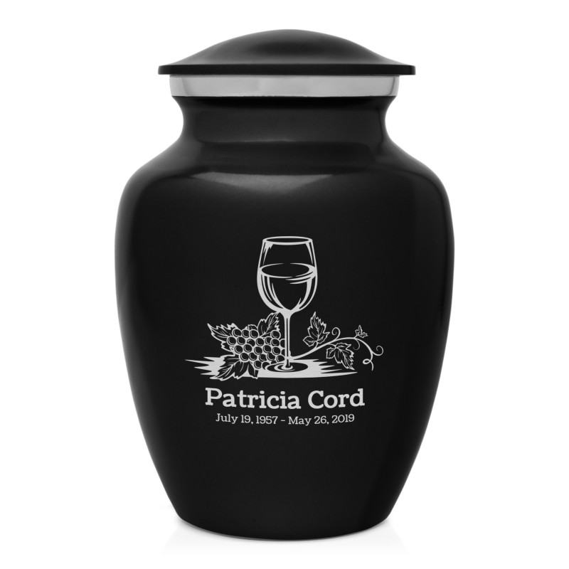 Wine Sharing Urn - Jet Black