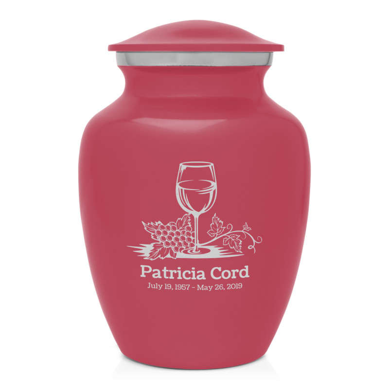 Wine Sharing Urn - Rose Pink