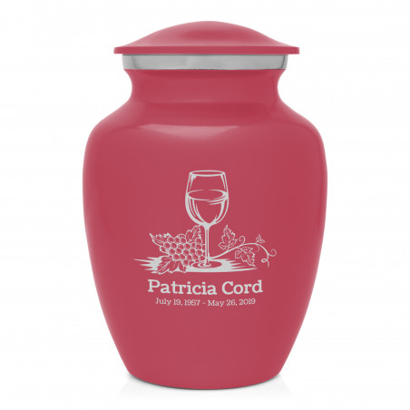 Wine Sharing Urn - Rose Pink