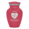 Autism Puzzle Keepsake Urn - Rose Pink