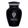 Hot Air Keepsake Urn - Jet Black