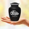 Modern Tractor Sharing Urn - Jet Black