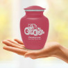 Modern Tractor Sharing Urn - Rose Pink