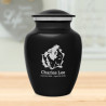Guinea Pig Sharing Urn - Jet Black