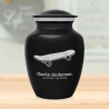 Skateboard Sharing Urn - Jet Black