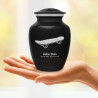 Skateboard Sharing Urn - Jet Black