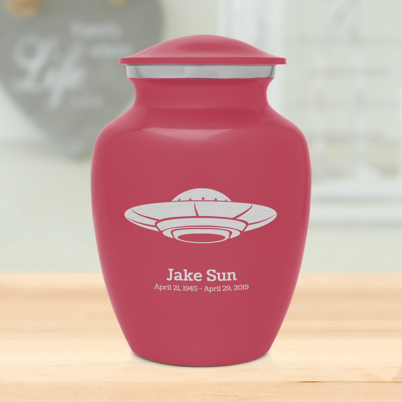UFO Sharing Urn - Rose Pink