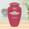 UFO Cremation Urn - Rose Pink