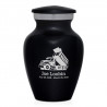 Dump Truck Keepsake Urn - Jet Black