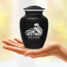 Dump Truck Sharing Urn - Jet Black