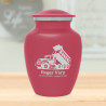 Dump Truck Sharing Urn - Rose Pink