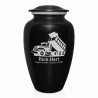 Dump Truck Cremation Urn - Jet Black