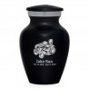 Riding Lawn Mower Keepsake Urn - Jet Black