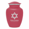 Star of David Sharing Urn - Rose Pink