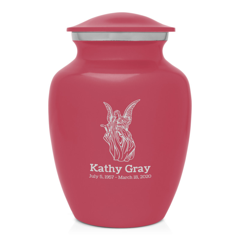 Angel Sharing Urn - Rose Pink