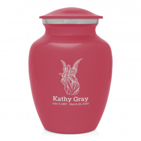 Angel Sharing Urn - Rose Pink