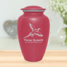 Pheasant Cremation Urn - Rose Pink