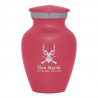 Deer Hunter Keepsake Urn - Rose Pink