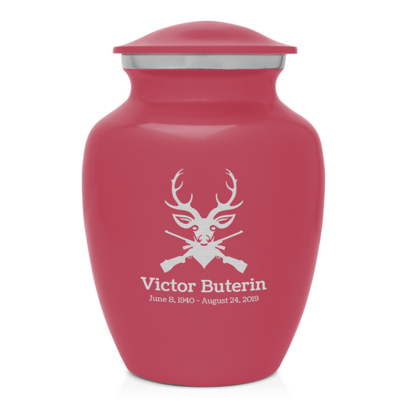 Deer Hunter Sharing Urn - Rose Pink