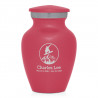 Snowboard Keepsake Urn - Rose Pink