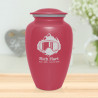 Snow Goggles Cremation Urn - Rose Pink
