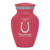 Horseshoe Keepsake Urn - Rose Pink