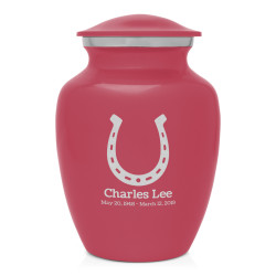 Horseshoe Sharing Urn - Rose Pink