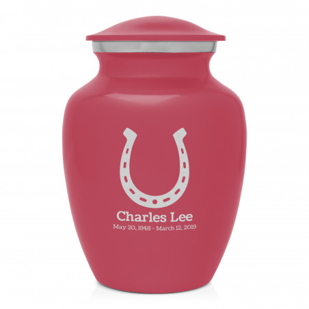 Horseshoe Sharing Urn - Rose Pink