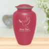 Peace Dove Cremation Urn - Rose Pink