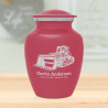 Bulldozer Sharing Urn - Rose Pink