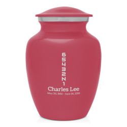 Motorcycle Gears Sharing Urn - Rose Pink