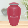 Motorcycle Gears Cremation Urn - Rose Pink