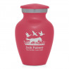 Duck Hunting Dog Keepsake Urn - Rose Pink