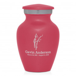 Cardinal Keepsake Urn - Rose Pink
