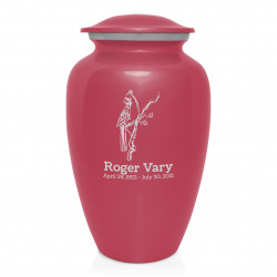 Cardinal Cremation Urn - Rose Pink