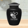 Bee Sharing Urn - Jet Black