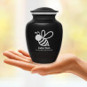 Bee Sharing Urn - Jet Black