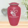 Bee Cremation Urn - Rose Pink