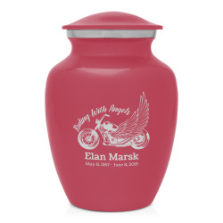 Riding with Angels Sharing Urn - Rose Pink