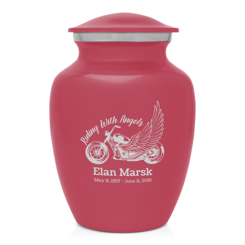 Riding with Angels Sharing Urn - Rose Pink