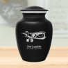 Bush Plane Sharing Urn - Jet Black